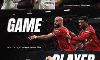 反击利器！曼联7500万欧签姆伯莫 本赛季8球1助 攻破四大Big6