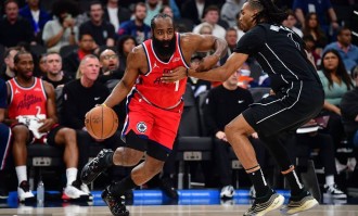 伦纳德28分哈登19+8 快船大胜篮网