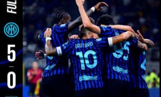 5球屠杀！国米新帅恐怖首秀，1人让全意甲颤抖，王朝复苏信号炸裂