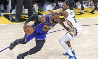 加内特：因为续约问题 詹姆斯像是在给湖人队施压